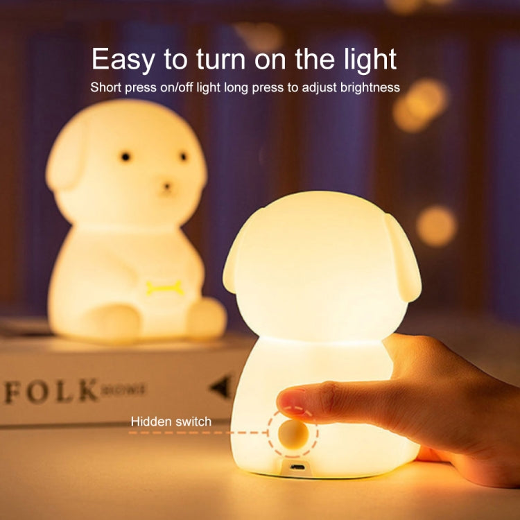 LED Colorful Silicone Sensor Night Light, Specification:Warm Light + Colorful