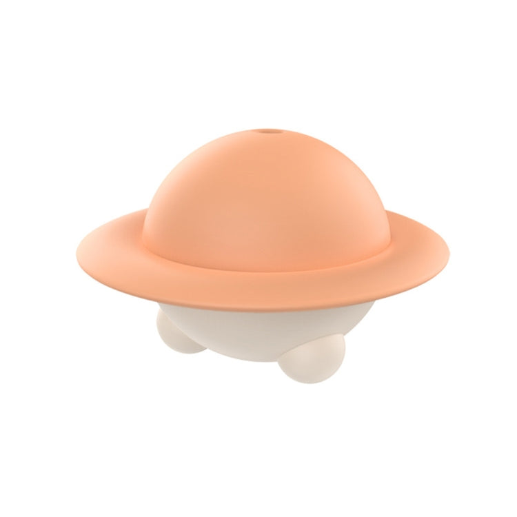 Whiskey Special Silicone Round Ice Hockey Mold(Light Orange)
