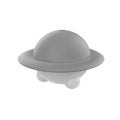 Whiskey Special Silicone Round Ice Hockey Mold(Grey)