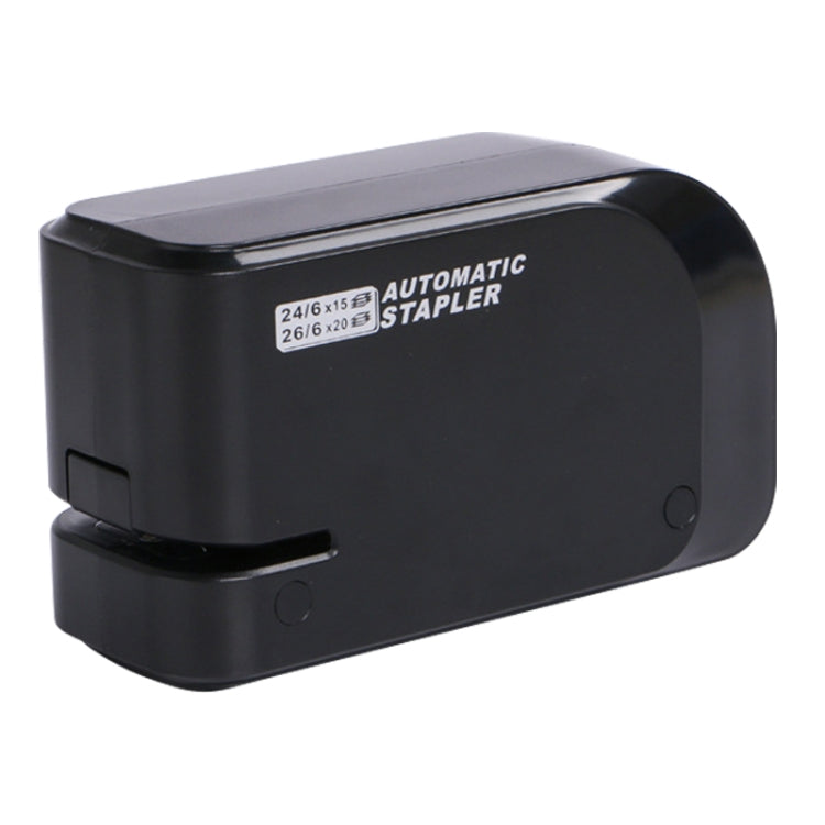 Electric Induction Stapler Automatic Portable Office Bookbinding(Black)
