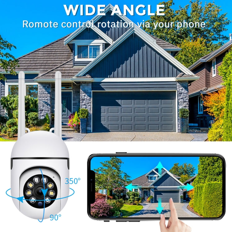 A7 1080P HD Wireless WiFi Smart Surveillance Camera Support Night Vision / Two Way Audio without Memory