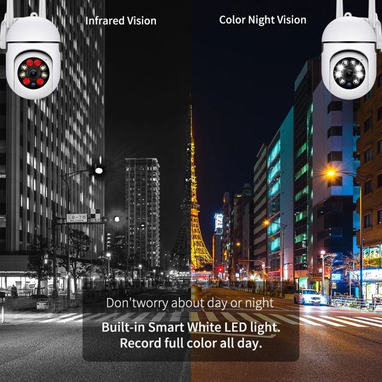 A7 1080P HD Wireless WiFi Smart Surveillance Camera Support Night Vision / Two Way Audio with 16G Memory