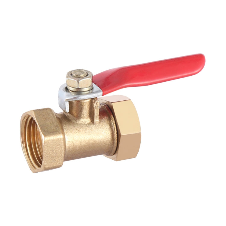 LAIZE Pneumatic Hose Connector Copper Ball Valve, Specification:Double Inside 3 3/8 inch