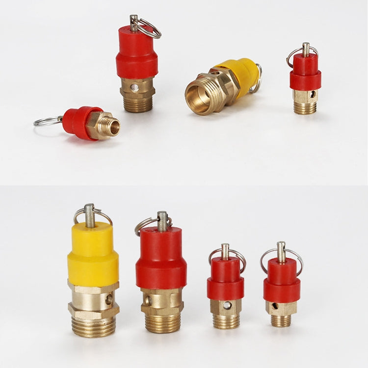 LAIZE Spring Type Safety Valve Pull Ring Exhaust Valve, Nominal Diameter:4mm