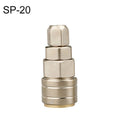 LAIZE SP-20 10pcs C-type Self-lock Pneumatic Quick Fitting Connector