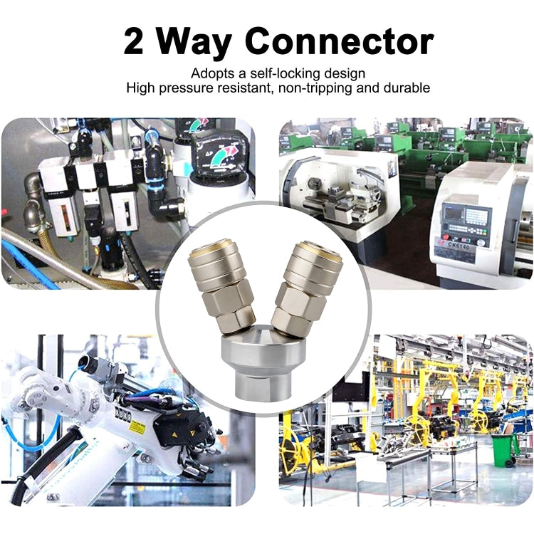 LAIZE Two Way C-type Self-lock Pneumatic Components