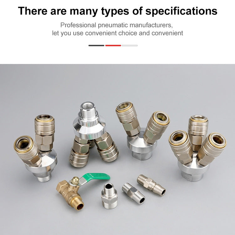 LAIZE Triplet G1/2 C-type Self-lock Pneumatic Components