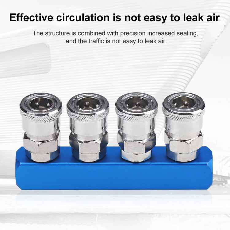 LAIZE 5-way C-type Self-lock Pneumatic Components