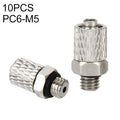 PC6-M5 LAIZE 10pcs Micro Trachea Quick Connector