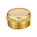 LAIZE All Copper Flat Pneumatic Muffler, Caliber:1 Inch