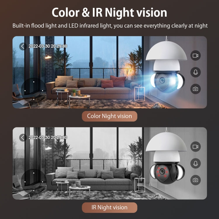 ST-426E-5MP-TY 5MP E27 Light Bulb Floodlight Camera