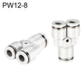 PW12-8 LAIZE PW Y-type Tee Reducing Pneumatic Quick Fitting Connector
