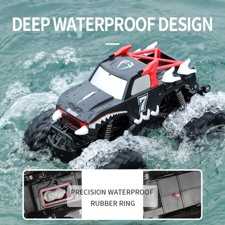 Q127 AB Model Amphibious Remote Control Car, Style:Type B(Red)
