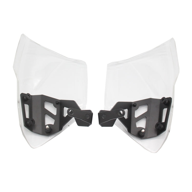 For BMW K 1600 B / K 1600 GT MO-HS005 Motorcycle Windshield Hand Guards Protectors(Transparent)