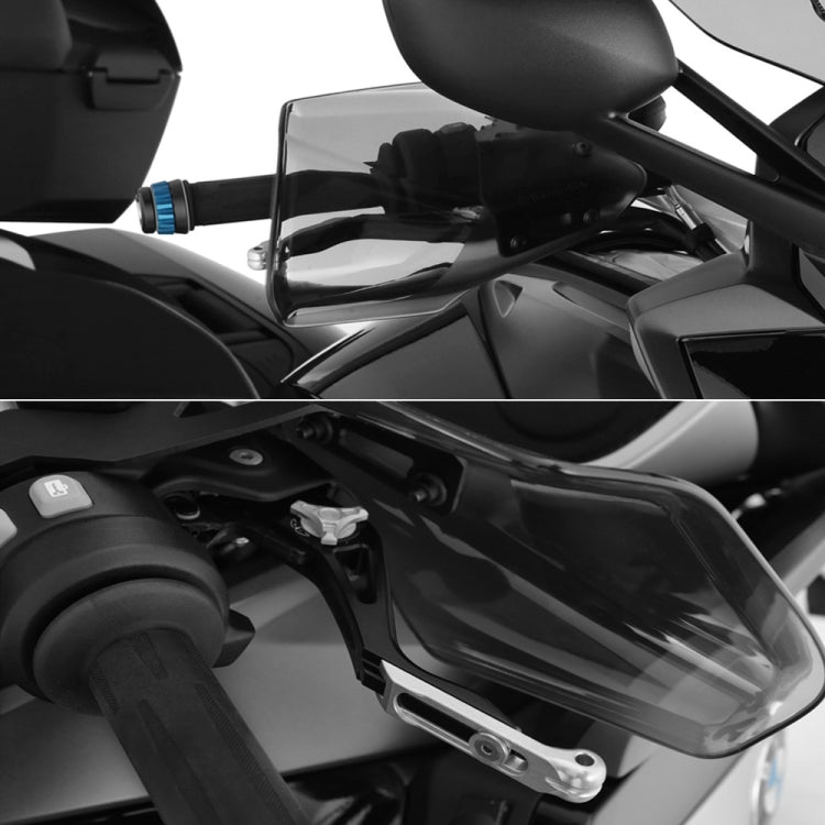 For BMW K 1600 B / K 1600 GT MO-HS005 Motorcycle Windshield Hand Guards Protectors(Transparent)