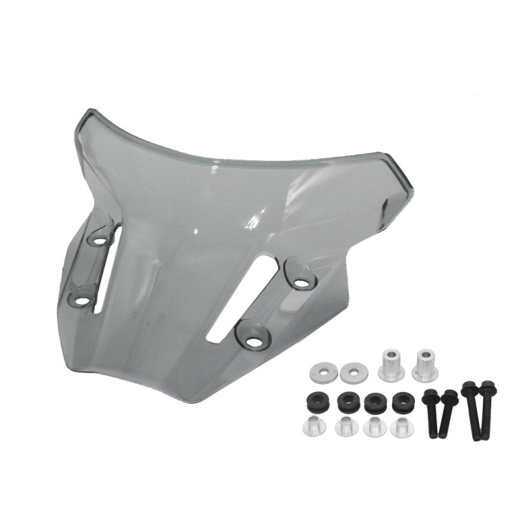 For Yamaha MT09 FZ09 21-22 Motorcycle Airflow Deflector Windshield(Grey)