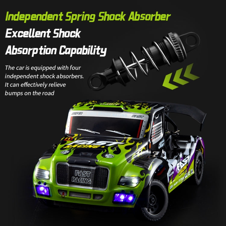 JJR/C Q131 Full Scale 4WD Flat Running Drift Remote Control Car(Green)
