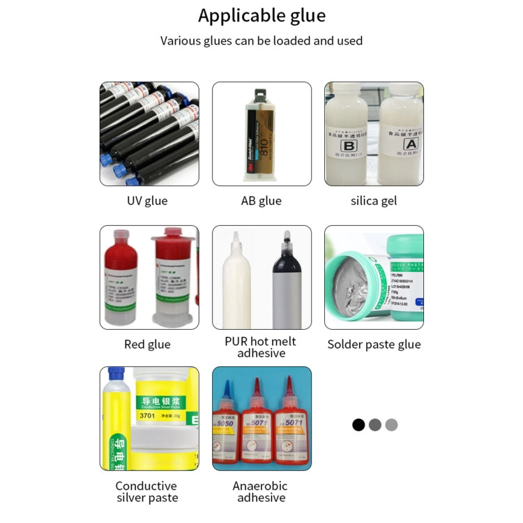 TBK 983B Multifunction Automatic Dispensing Machine for UV Glue(UK Plug)