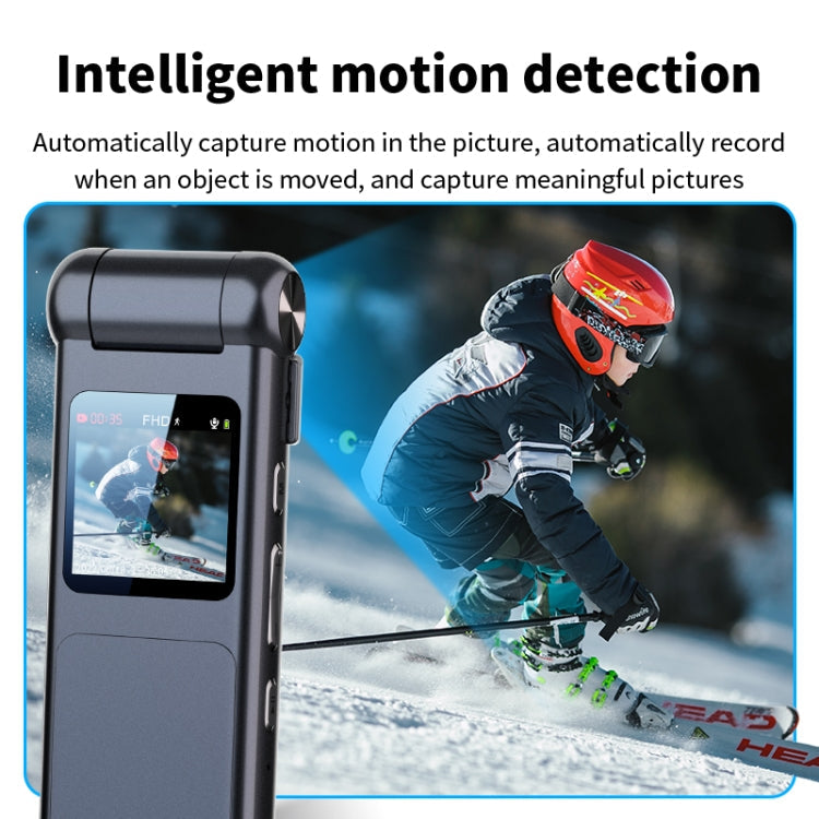 JNN V18 1080P Infrared Light Filling HD Video Recorder, Capacity:128G(Black)