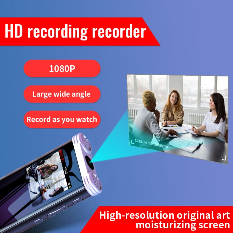 JNN V20 1080P HD Video Motion Detection Recorder, Capacity:8GB(Silver Black)