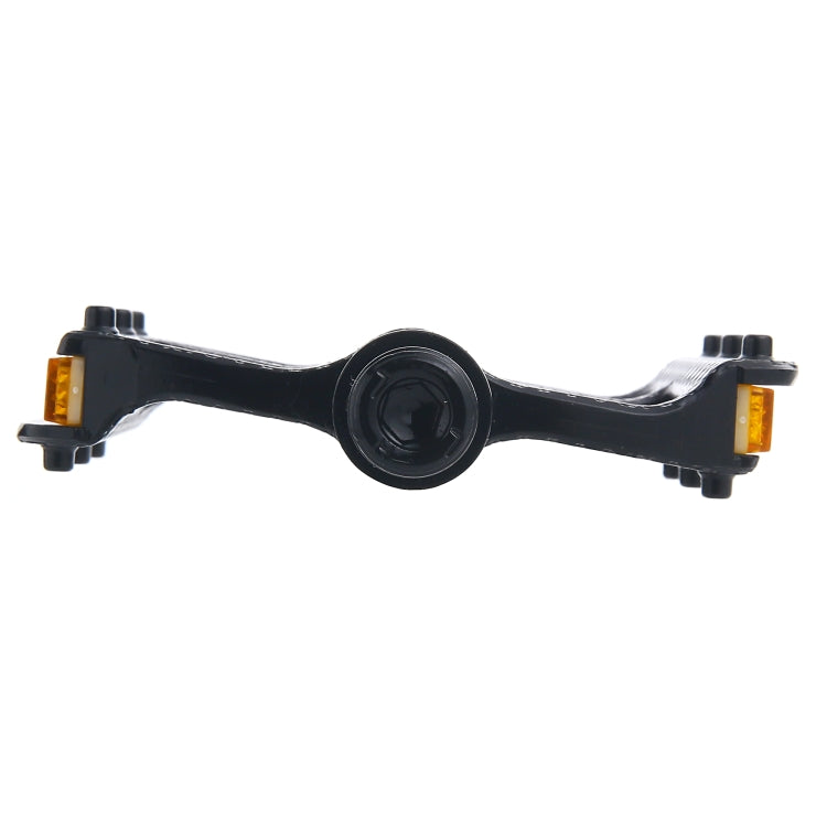 B610 1 Pair Mountain Bicycle Carbon Fiber Palin Bearing Pedals(Black)