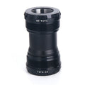 T47A30 Bottom Bracket Fits 68mm/73mm Width of Bicycle Frame(Black)