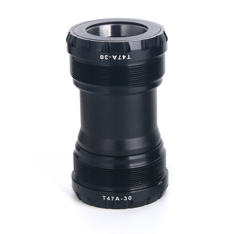 T47A30 Bottom Bracket Fits 68mm/73mm Width of Bicycle Frame(Black)