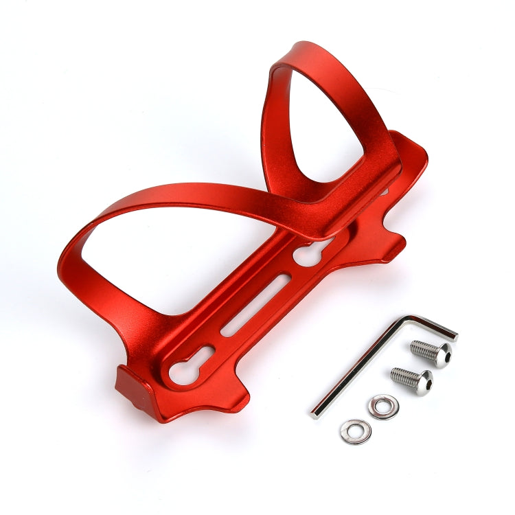A1 Bicycle Aluminum Alloy Water Bottle Cage Holder(Red)