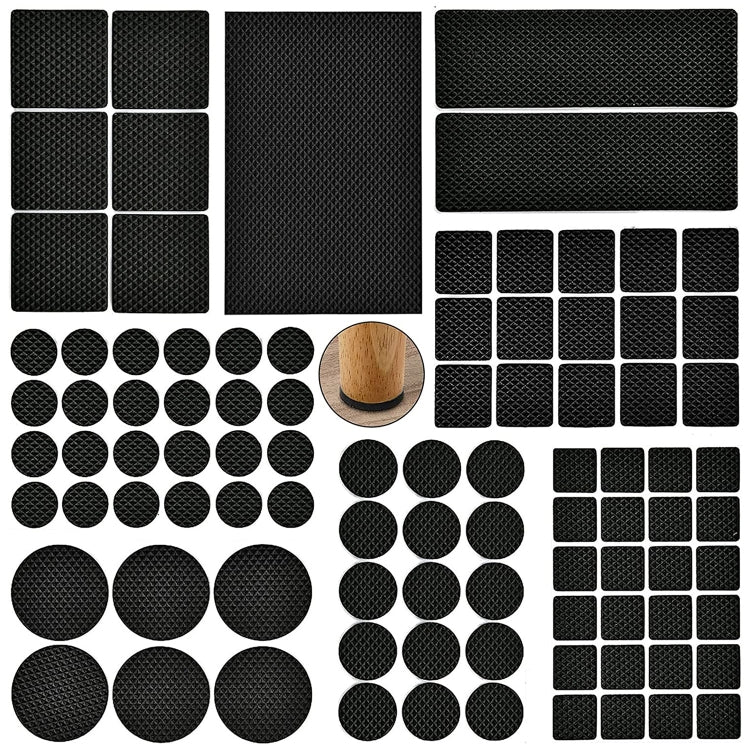 93 in 1 EVA Self Adhesive Anti Slip Furniture Leg Pads Set