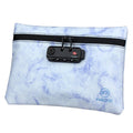 FIREDOG CL93 Portable Tobacco Deodorant Bag with Combination Lock(Marble Purple)