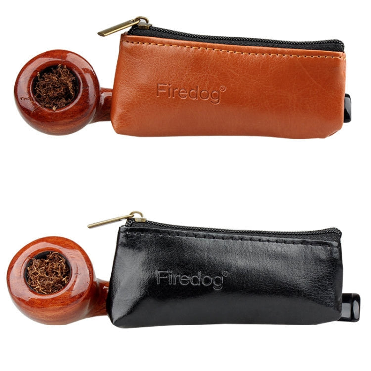 FIREDOG CL-45 Portable Moisture Pipe Tobacco Bag(Black)