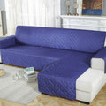 Waterproof Non-slip Pet Cushion One-piece Assemble Sofa Cover, Size:Right-200x270cm(Dark Blue)