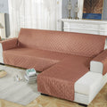 Waterproof Non-slip Pet Cushion One-piece Assemble Sofa Cover, Size:Left-240x270cm(Orange)