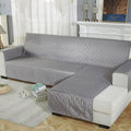 Waterproof Non-slip Pet Cushion One-piece Assemble Sofa Cover, Size:Right-240x270cm(Grey)