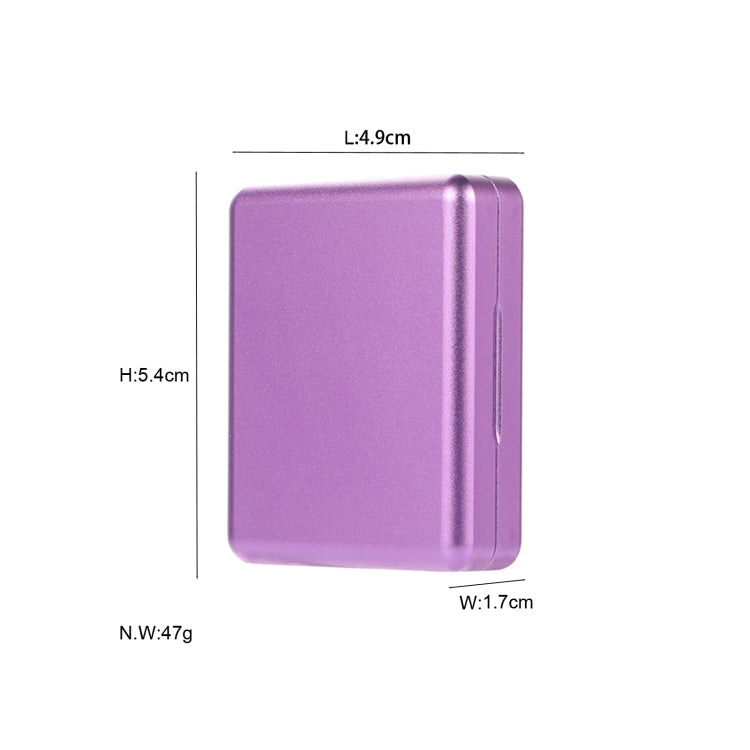 For IQOS Series Aluminum Alloy Cigarette Case, Capacity:10 pcs(Pink)