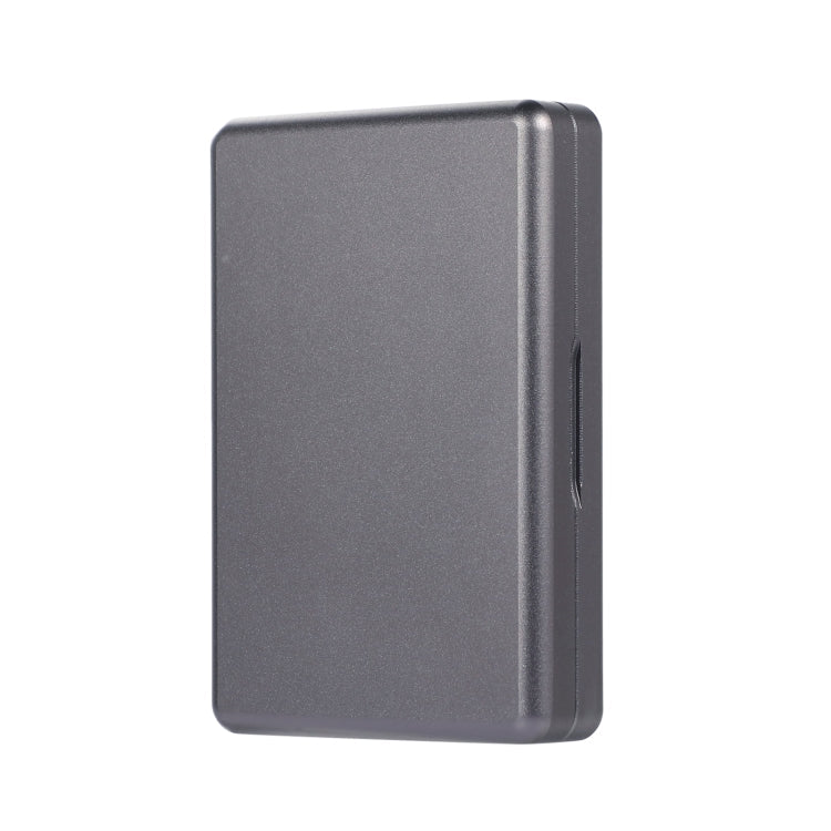 For IQOS Series Aluminum Alloy Dust-proof Cigarette Case, Capacity:20 pcs(Grey)