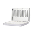 For IQOS Series Aluminum Alloy Dust-proof Cigarette Case, Capacity:20 pcs(Silver)