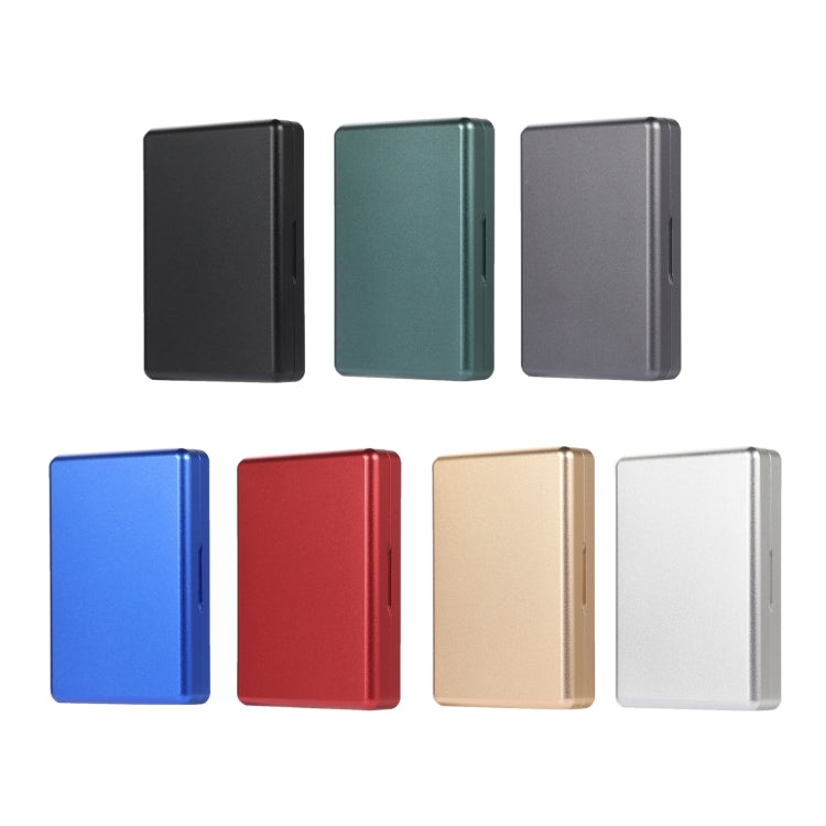 For IQOS Series Aluminum Alloy Dust-proof Cigarette Case, Capacity:20 pcs(Gold)