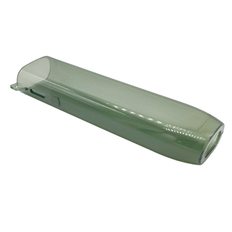 For IQOS ILUMA ONE TPU Electronic Cigarette Case with Lanyard Hole(Transparent Green)