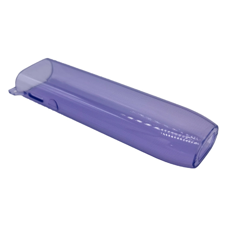 For IQOS ILUMA ONE TPU Electronic Cigarette Case with Lanyard Hole(Purple)