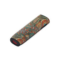 For IQOS ILUMA ONE TPU+PU Skinned Electronic Cigarette Protective Case with Lanyard(Cashew Flower Green)