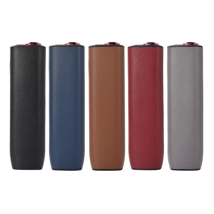 For IQOS ILUMA ONE Leather + TPU Electronic Cigarette Case with Lanyard(Blue)