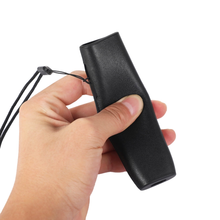 For IQOS ILUMA ONE Leather + TPU Electronic Cigarette Case with Lanyard(Grey)