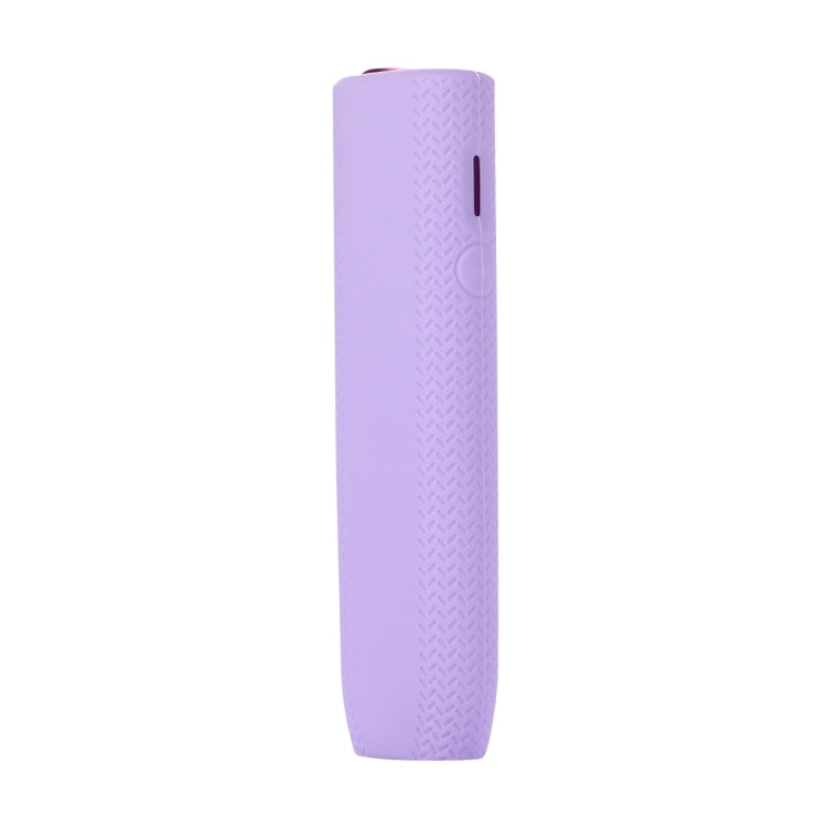 For IQOS ILUMA ONE Silicone Electronic Cigarette Shockproof Protective Case(Lilac)