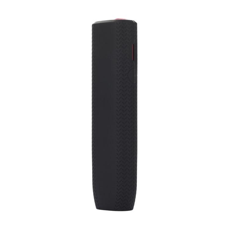 For IQOS ILUMA ONE Silicone Electronic Cigarette Shockproof Protective Case(Black)