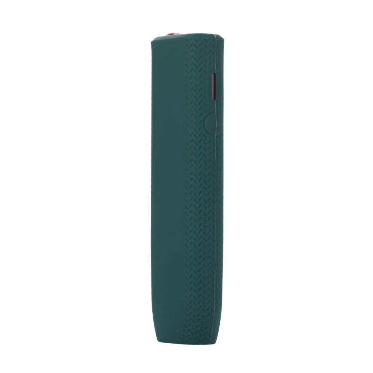 For IQOS ILUMA ONE Silicone Electronic Cigarette Shockproof Protective Case(Green)