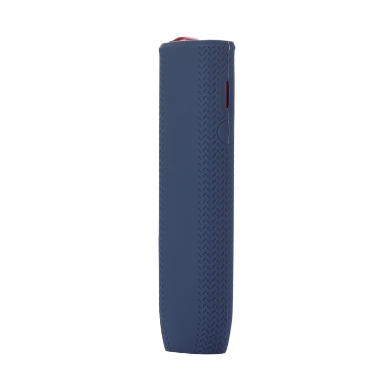 For IQOS ILUMA ONE Silicone Electronic Cigarette Shockproof Protective Case(Dark Blue)