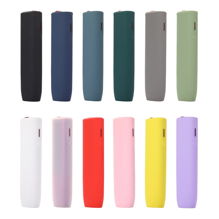 For IQOS ILUMA ONE Silicone Electronic Cigarette Shockproof Protective Case(Black)