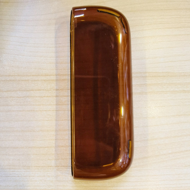 For IQOS ILUMA TPU Electronic Cigarette Protective Case Charging Compartment(Caramel)