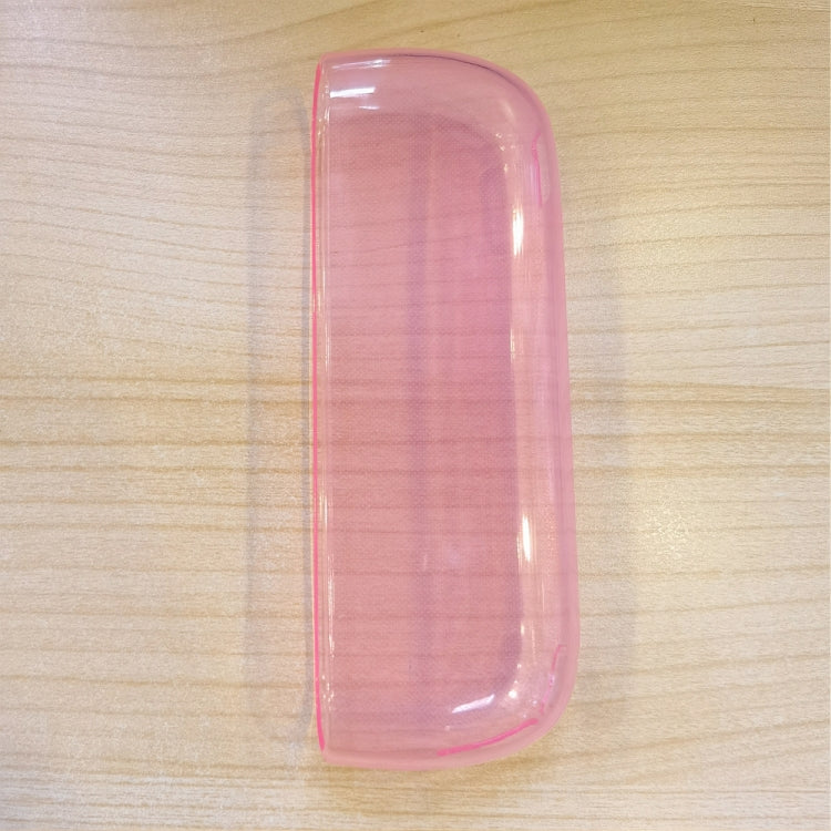 For IQOS ILUMA TPU Electronic Cigarette Protective Case Charging Compartment(Transparent Pink)